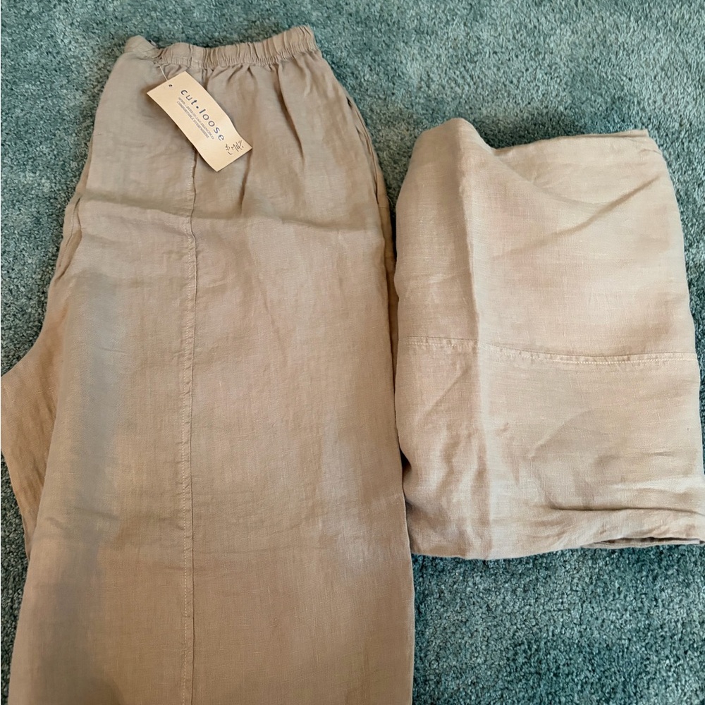 NWT Cut Loose set of light brown pants